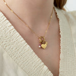 Mini heart DIY necklace