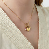 Mini heart DIY necklace