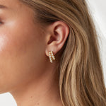 Stainless Steel Hoop Earrings Circle Simple Daily Simple Series Women's jewelry