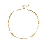 Stainless Steel Chain Necklaces Fish Simple Daily Simple Series Women's jewelry