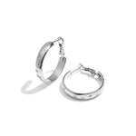 Trendy Star Hoops earrings