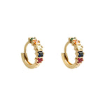 Earrings Little Sunset Gold Color Copper