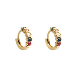 Earrings Little Sunset Gold Color Copper