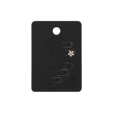 Piercing Flower Silver Color Copper,Stainless Steel