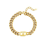 Bracelet The Good Life Silver Color Stainless Steel