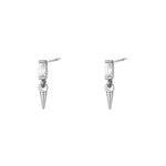 Earrings Little Cone Silver Color Copper