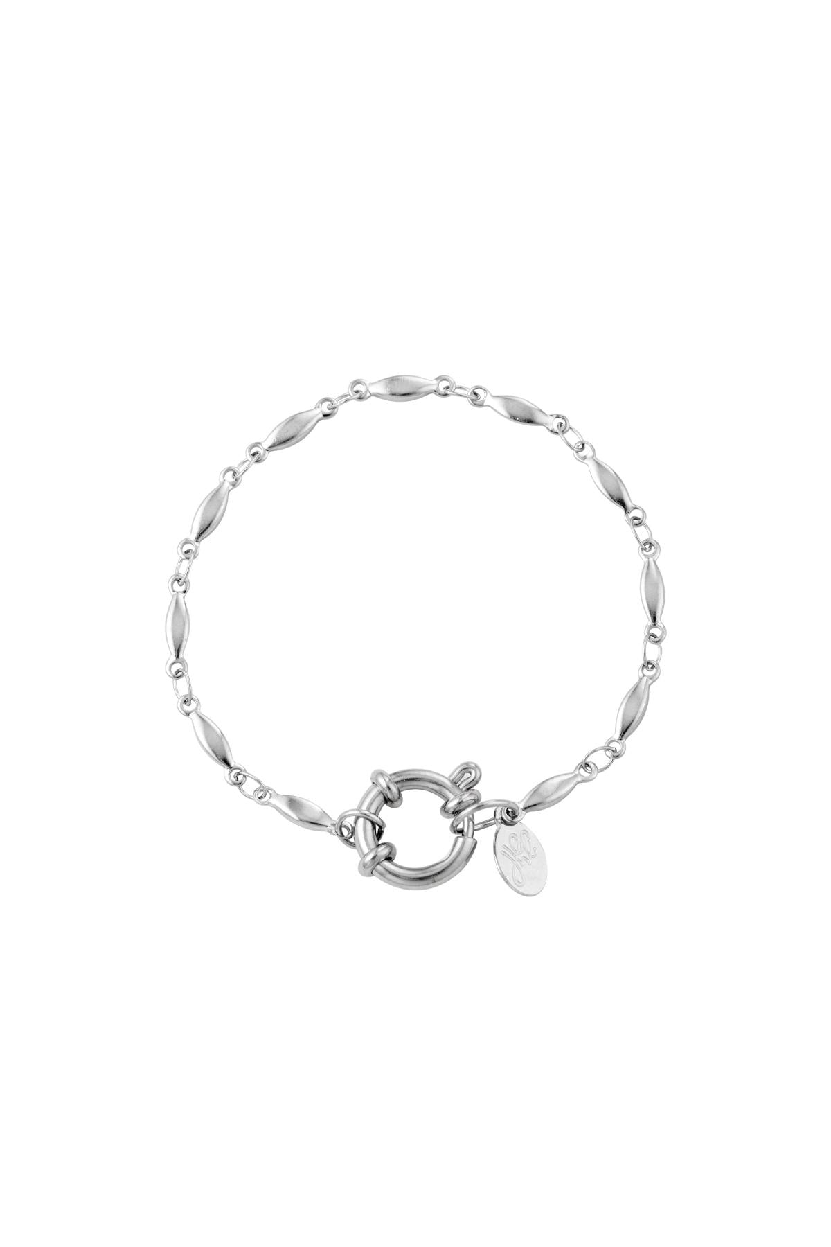 Bracelet oval chain Gold Color Stainless Steel