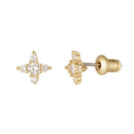 Ear Studs Star - Sparkle Collection Gold Color Copper