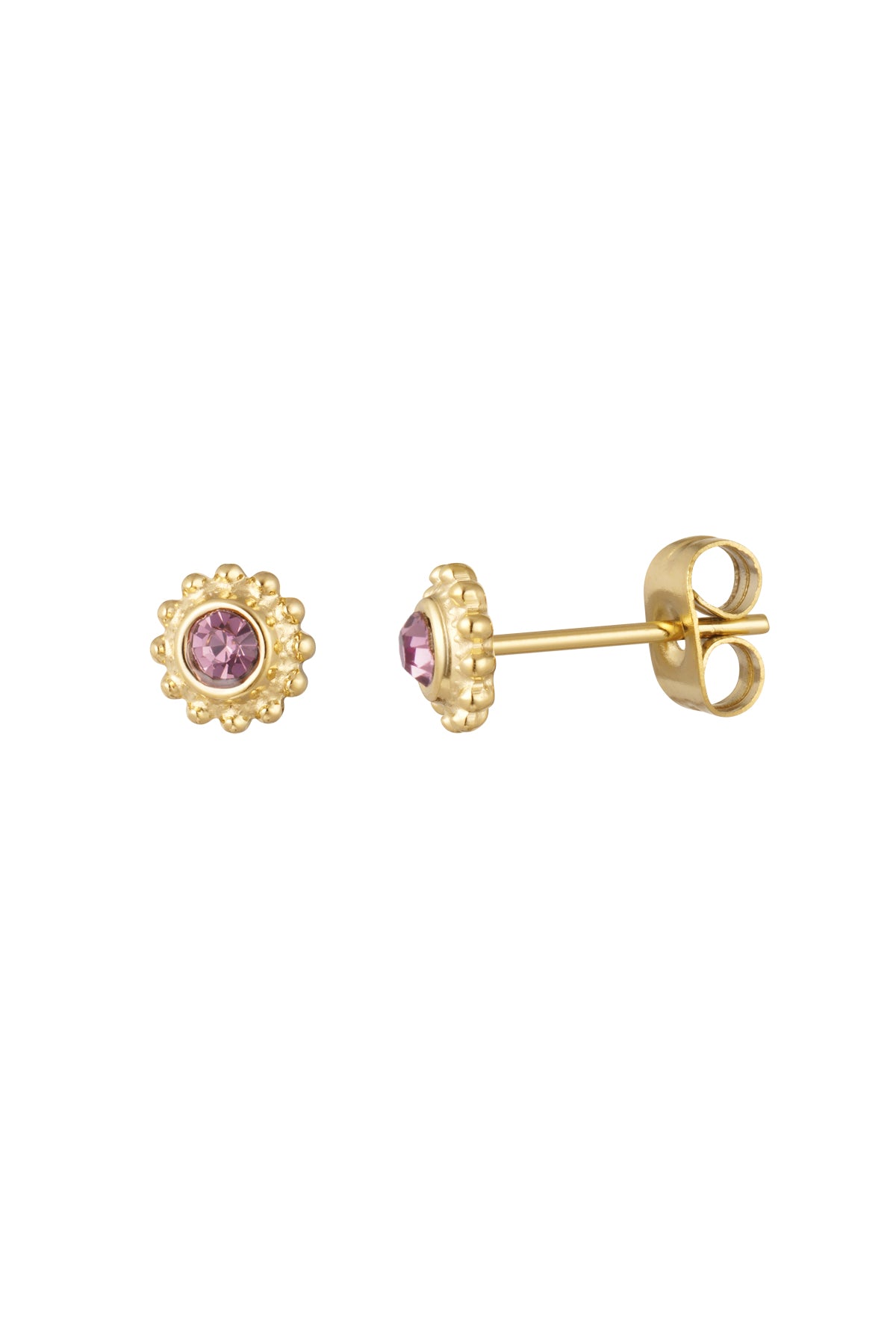 ear studs moon