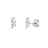 ear studs leaves