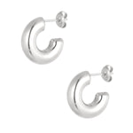 earrings aesthetic basic half small moon