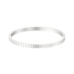 Slave bracelet stripes - Silver Color color