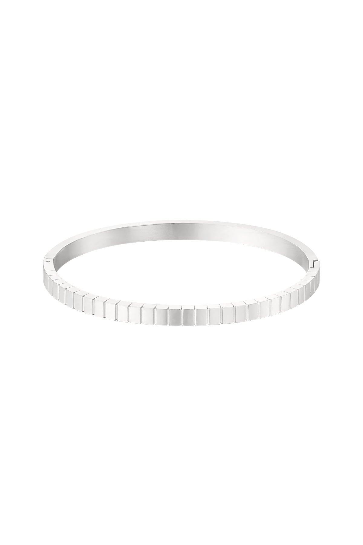 Slave bracelet stripes - Silver Color color