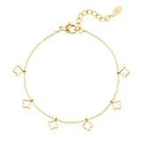 bracelet 6 clovers