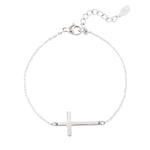 Bracelet cross - Silver Color color