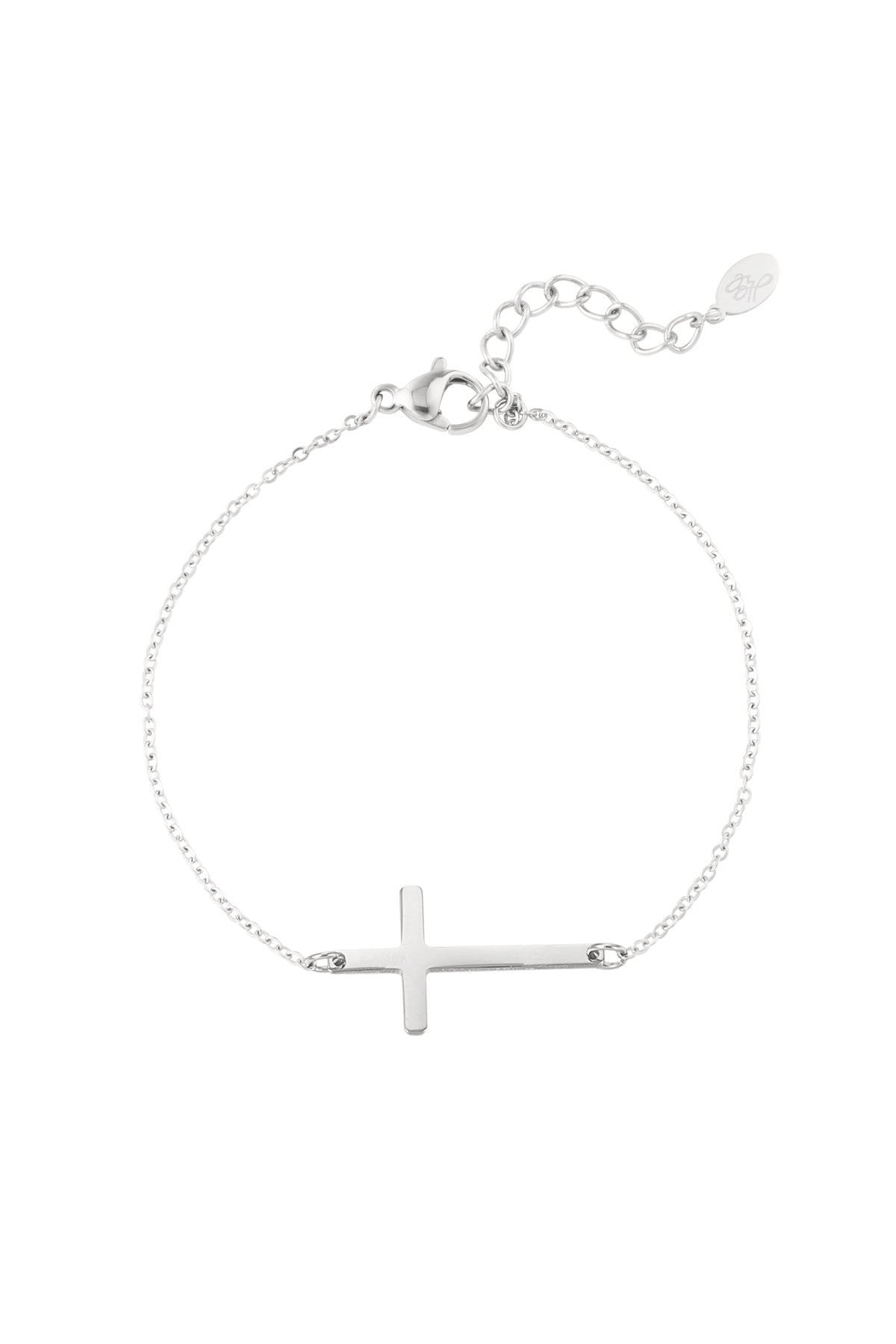 Bracelet cross - Silver Color color