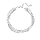 bracelet double layer of stones