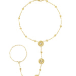 bracelet floral finesse