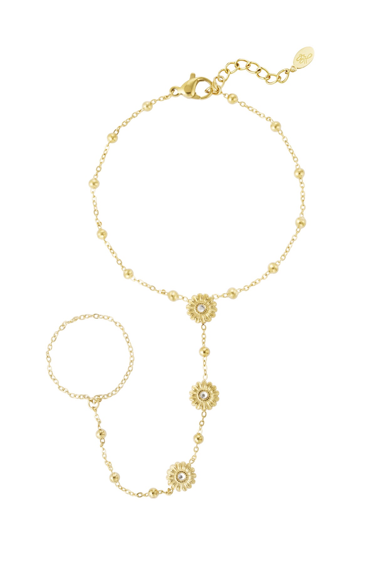 bracelet floral finesse