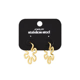 hippie flower earrings