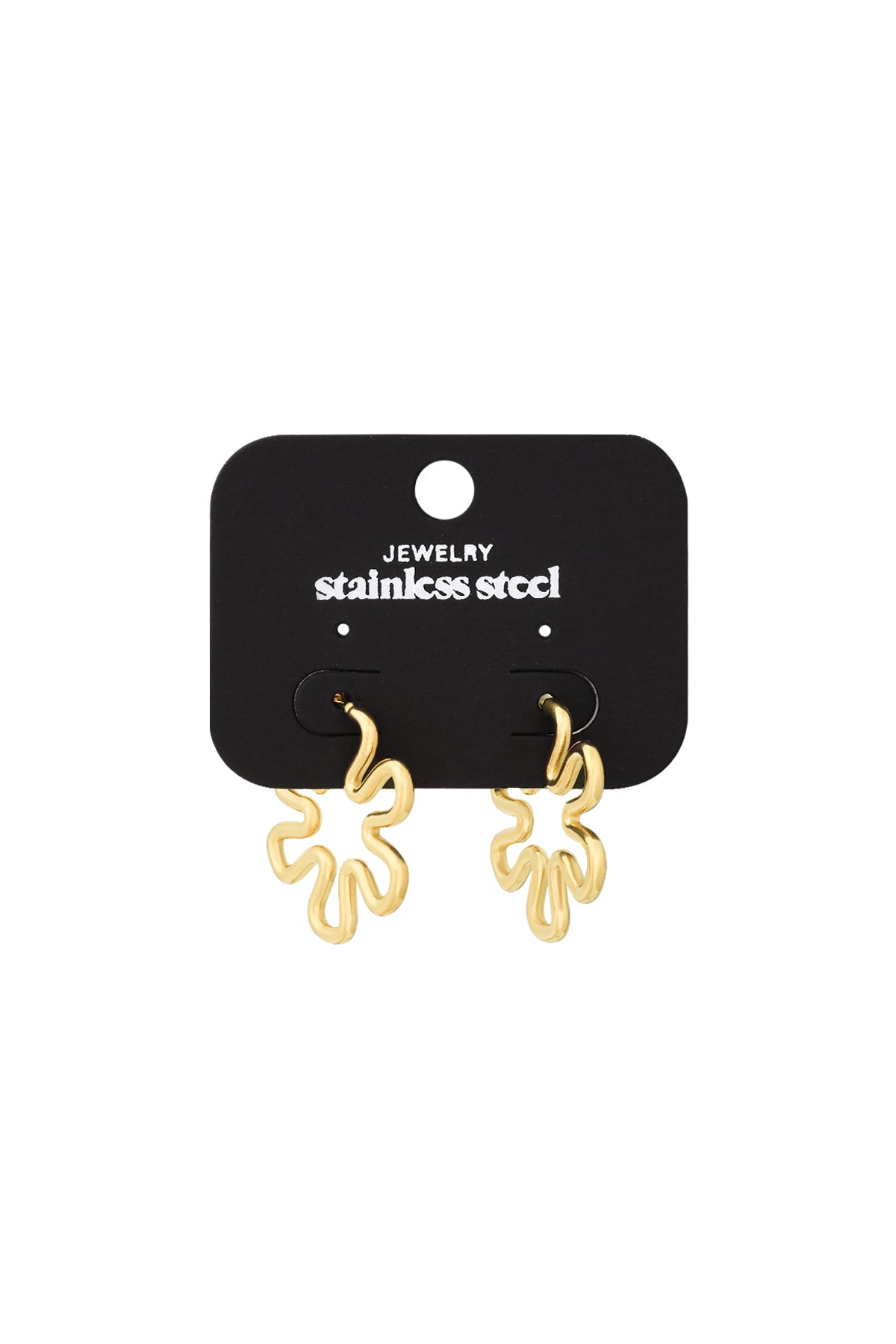 hippie flower earrings