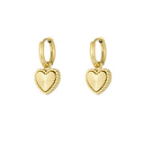 earrings hearts hope