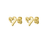 Earrings open your heart