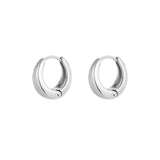 medium basic hoop earrings
