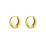 medium basic hoop earrings