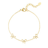 charming bows bracelet