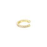 Earcuff Shimmer - Silver Color color