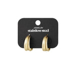 triple treasure earrings