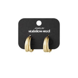 triple treasure earrings
