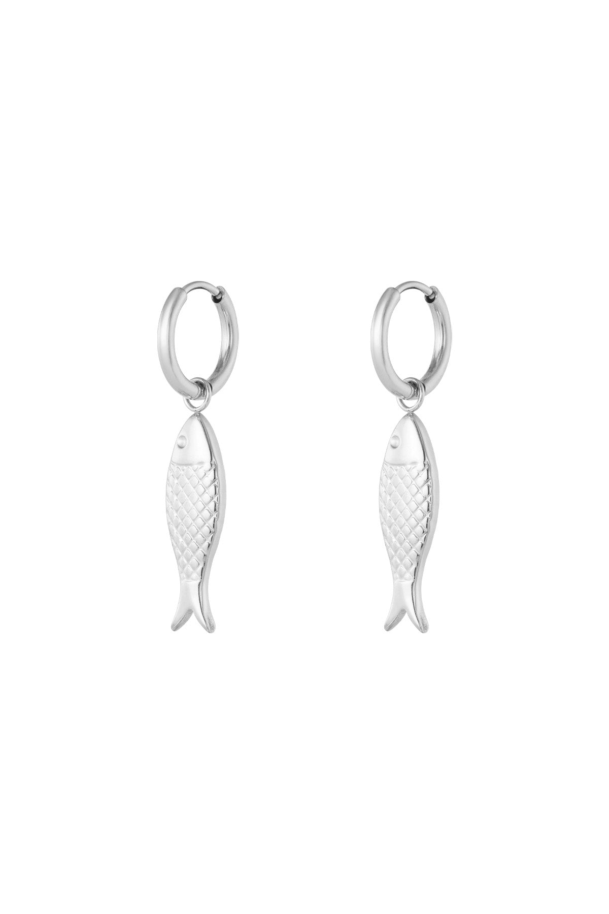 fish charm earrings