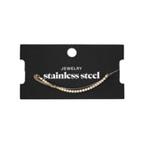 double bracelet with diamonds
