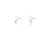 tulip stud earrings