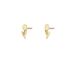 tulip stud earrings