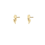 tulip stud earrings