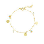 color pop coins bracelet