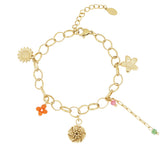 charm bracelet flower dash