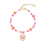 Colorful butterfly bracelet