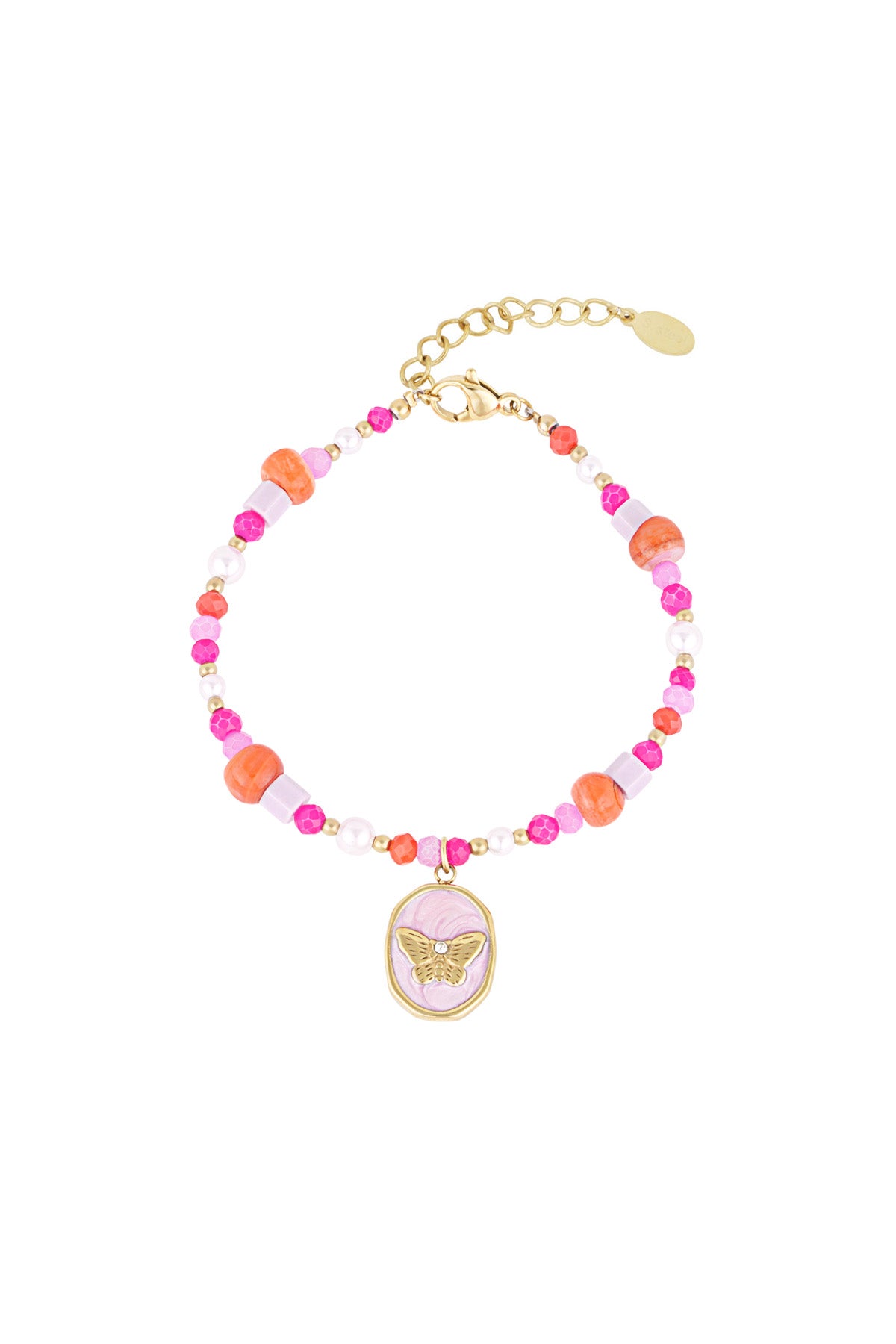 Colorful butterfly bracelet