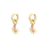 earrings pink starlight