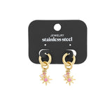 earrings pink starlight