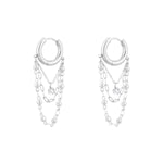 earrings chained up