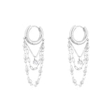 earrings chained up