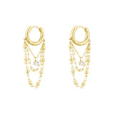 earrings chained up