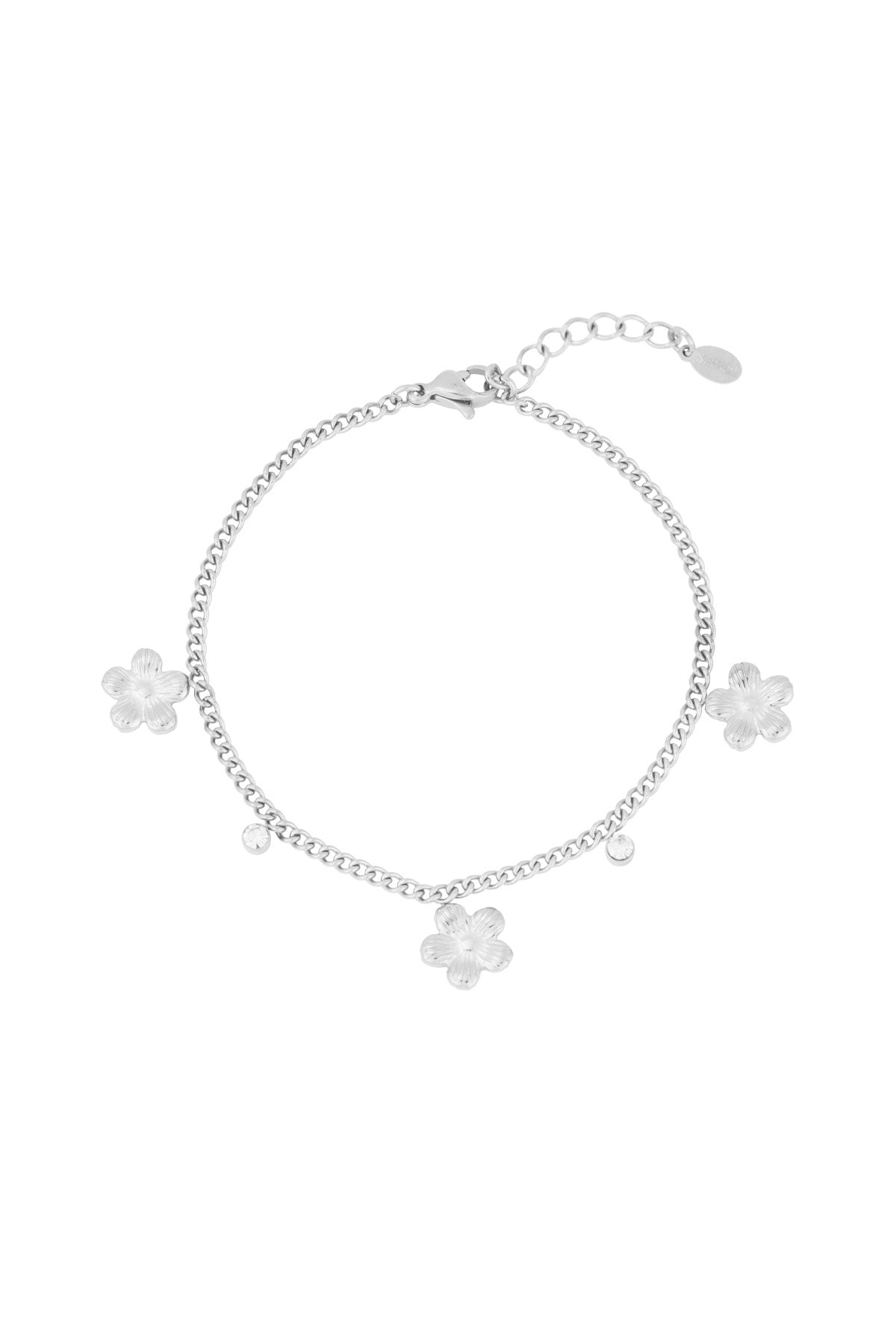 gleaming flower bracelet