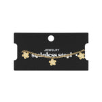 gleaming flower bracelet