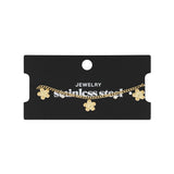gleaming flower bracelet